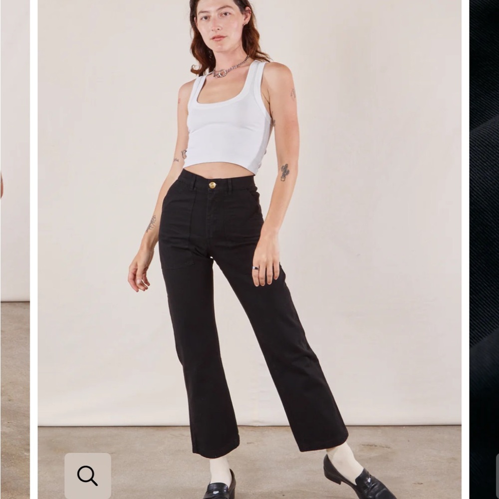 Big Bud Press Black work pants Petite S